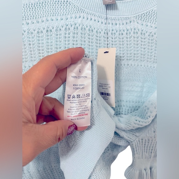 💚💚🌼NWT CUPCAKE - FRANCESCA’S KNIT TOP - Picture 4 of 10